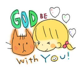 Bless you sticker sticker #15934033