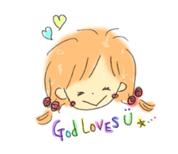 Bless you sticker sticker #15934044