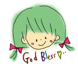 Bless you sticker sticker #15934046