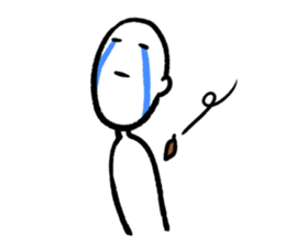 A ridiculous person sticker #15934707