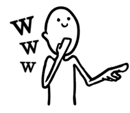 A ridiculous person sticker #15934716