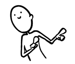 A ridiculous person sticker #15934725