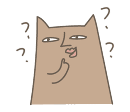 toast cat with his ugly friend sticker #15934752