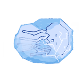 Jelly fish's kids sticker #15934905