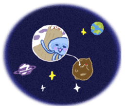 Jelly fish's kids sticker #15934923