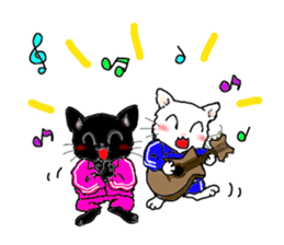 cats and dogs! sticker #15935396