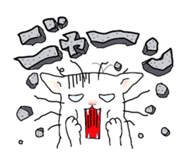 cats and dogs! sticker #15935406