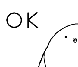 The White Budgerigar 1 sticker #15935498