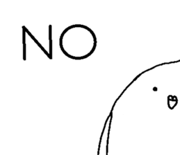 The White Budgerigar 1 sticker #15935499