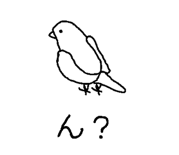 The White Budgerigar 1 sticker #15935500
