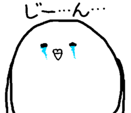 The White Budgerigar 1 sticker #15935501