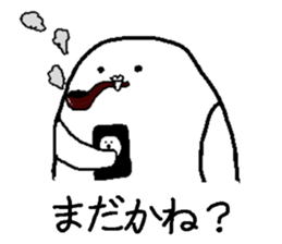 The White Budgerigar 1 sticker #15935511