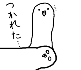 The White Budgerigar 1 sticker #15935518