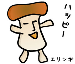 The real mushroooms. sticker #15935630