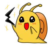 Exciting Snail sticker #15936300