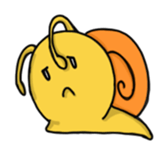 Exciting Snail sticker #15936308
