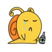 Exciting Snail sticker #15936309