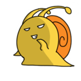 Exciting Snail sticker #15936310