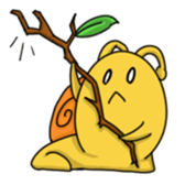 Exciting Snail sticker #15936315