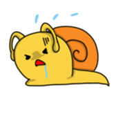 Exciting Snail sticker #15936324