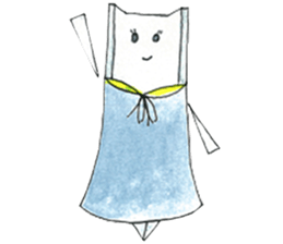 Steel constructural girl sticker #15936330