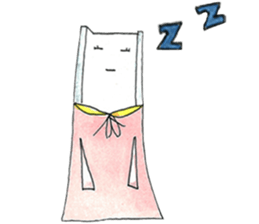 Steel constructural girl sticker #15936335