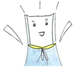 Steel constructural girl sticker #15936337