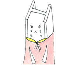 Steel constructural girl sticker #15936339