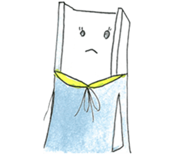 Steel constructural girl sticker #15936352