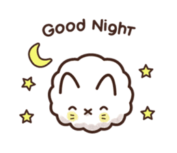 Popcorn Cat Greetings sticker #15936640