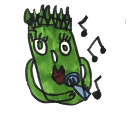 Asparagus san sticker #15936685
