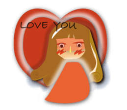 Fluttering sticker #15937295