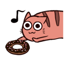 Sausage cat sticker #15939466