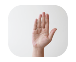 amazing hand sticker #15939477