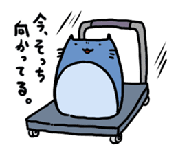 Neko-penguin & cat sticker #15939626