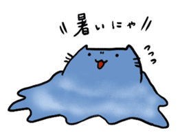 Neko-penguin & cat sticker #15939630