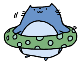 Neko-penguin & cat sticker #15939631