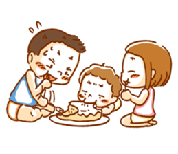 My cute nephews & niece sticker #15939868