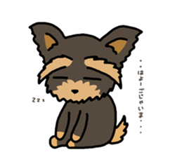 He is naughty boy. sticker #15939890