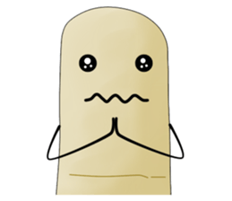 Cute Finger sticker #15939916