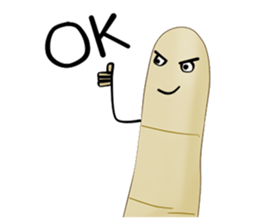 Cute Finger sticker #15939918