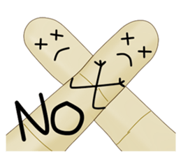 Cute Finger sticker #15939919