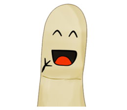 Cute Finger sticker #15939921