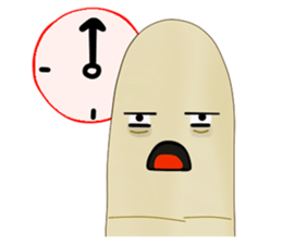 Cute Finger sticker #15939924