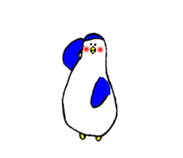 Penguin's name is Oishi3 sticker #15940183