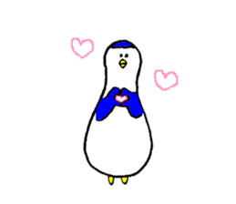 Penguin's name is Oishi3 sticker #15940188
