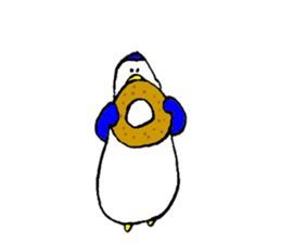 Penguin's name is Oishi3 sticker #15940196