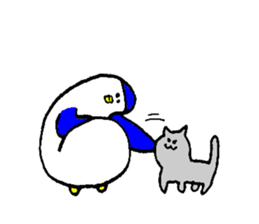 Penguin's name is Oishi3 sticker #15940197