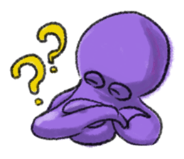 octopus opisthoteuthis depressa 2 sticker #15941067