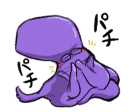 octopus opisthoteuthis depressa 2 sticker #15941073